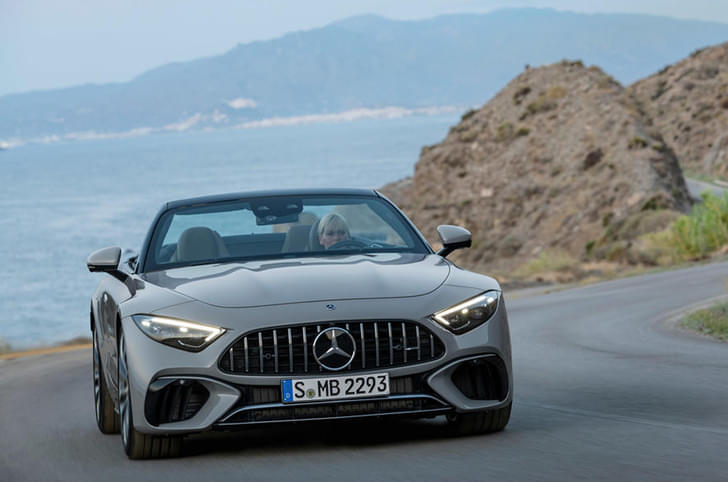 Mercedes Benz Sl Front View